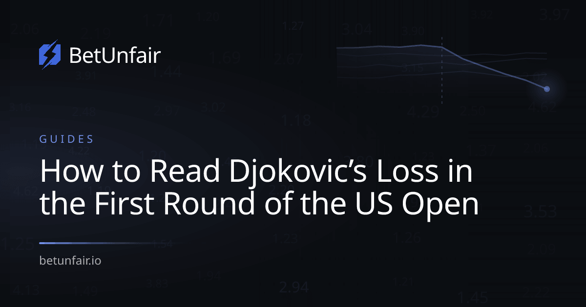 How to Read Djokovic’s Loss in the First Round of the US Open