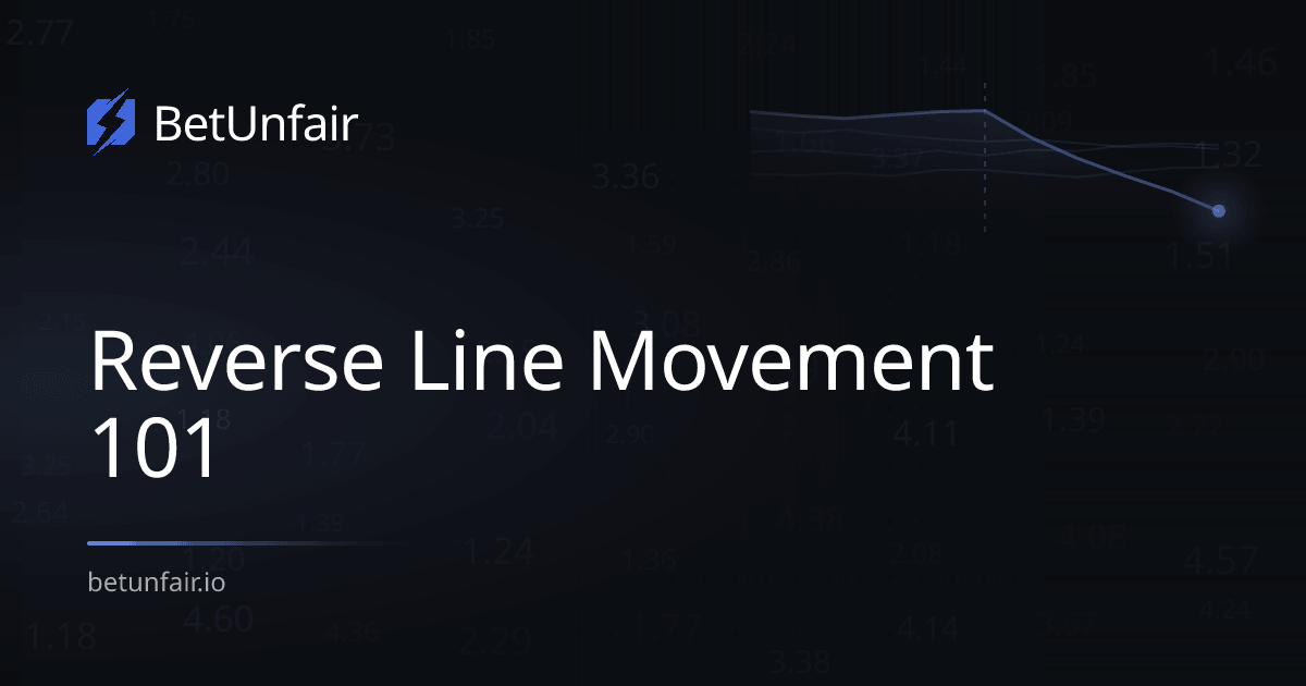 Reverse Line Movement 101