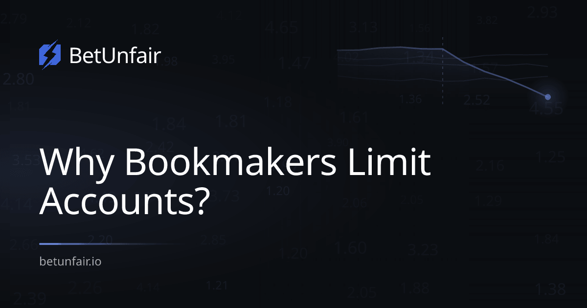 Why Bookmakers Limit Accounts?