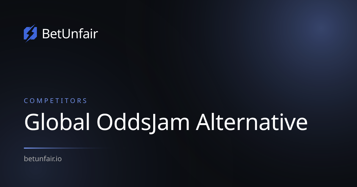Global OddsJam Alternative